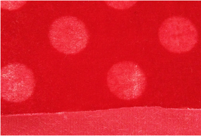 新款圓點(diǎn)絨布